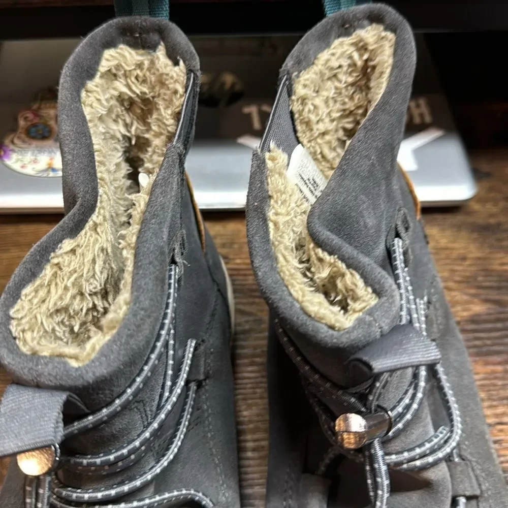 TOMS Travel Lite Alpine Winter Casual Boots Ankle - Blue Size 11.5 - Picture 5 of 8
